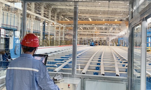 博天堂网址铝业铝型材挤压的工艺流程